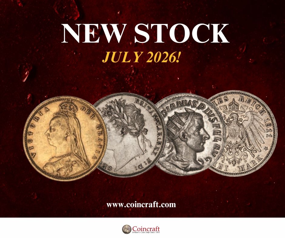 July - NEW Stock - Coincraft